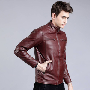 2026 Premium Quality New Design Motorbike <b>Racing</b> Wear Genuine Leather <b>Jacket</b> with Canvas Fabric Waterproof Breathable Winter - Product Image 4