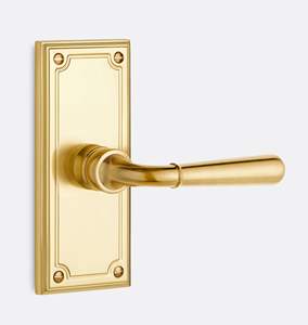 Manija de Doble Palanca en Color Bronce Acero, de Moda, para Hogar, Hotel, Restaurante, Personalizable con Herrajes de Pasaje y Privacidad - Product Image 6