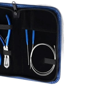 Kit de Herramientas Profesionales para Extensiones de Cabello, Alicates de Acero Inoxidable con Anillos Micro para Instalación y Remoción de Extensiones de Cabello Humano Natural - Product Image 6