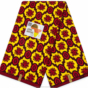 Premium Ankara Wax Print Fabric African Traditional Textile for Women Dress Apparel Sewing and Fashion - Product Image 1