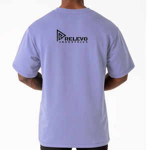 เสื้อยืดโอเวอร์ไซส์ผู้ชายผ้าฝ้าย 100% พิมพ์ลายกราฟิกตัวอักษรคุณภาพสูง โลโก้สั่งทำได้ แห้งเร็ว ระบายอากาศดี รับผลิตแบบ OEM - Product Image 2