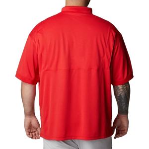 Polos de mezcla de algodón de gran tamaño para hombre, polos transpirables de talla grande para hombre, camisetas polo con logotipo bordado - Product Image 2