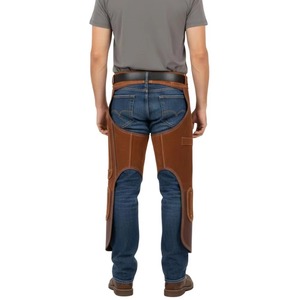 Unisex Suede Leather Farrier Chaps Heavy Duty Horseshoeing Leg Guard Adjustable Blacksmith Hoof Trimming Protection Apron - Product Image 4