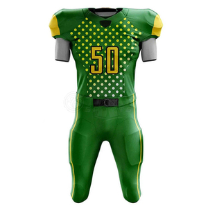 Uniformes de Fútbol Americano Personalizados de Alta Calidad, Tallas Grandes, Sublimados, Impresión Digital, Secado Rápido, Transpirables - Product Image 4