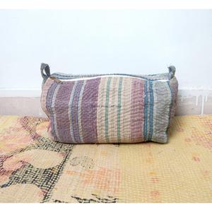 New Design handmade <b>Toiletry</b> Bag Cotton Kantha Bag Patchwork 3 set of Pouch Cosmetic Bag Gifts for Wedding Return Gift - Product Image 5