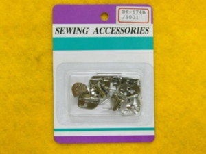 DK-674,No <b>sew</b> Trouser Hook | 4 <b>set</b> No <b>sew</b> Trouser Hook Nickel Zinc Alloy Durable Garment Accessories - Product Image 4