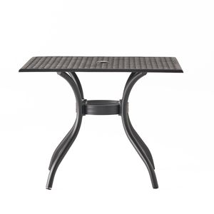 Table d'extérieur carrée Cayman Arch Mesh I 39 pouces - Product Image 2