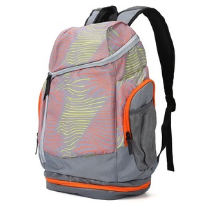 Custom Basketball Bag With Ball and Shoes Compartment Casual Sports <b>Backpacks</b> Men's Bag - Product Image 1