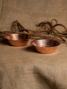 Nouvelle corbeille à fruits en cuivre pur de haute qualité, faite à la main, design martelé moderne, petite, solide, multi-usages, pour la maison, passe au lave-vaisselle - Product Image 3