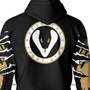 Sudadera con Capucha Venomous Gold Reaper, Sudadera Deportiva Personalizada Premium, Sudadera Informal para Entrenamiento - Product Image 4