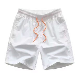 Pantalones Cortos Deportivos Casuales de Lona Baratos de Verano con Cintura Elástica y Transpirables de Nailon, Logotipo Personalizado, Venta al Por Mayor - Product Image 1