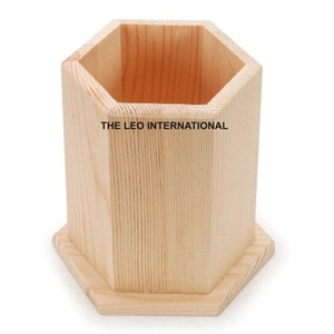 Nuevo Portalápices Decorativo de Madera Moderno y Decoración de Escritorio de Diseño Nórdico para Suministros de Oficina - Product Image 5