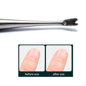 Ensemble d'outils repousse-cuticules double tête en acier inoxydable réutilisable pour manucure - Product Image 5
