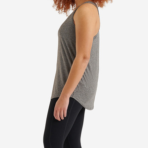 Women's Solid Casual Breathable <b>Flowy</b> Tank <b>Top</b> with Jersey Fabric ODM Supply - Product Image 4