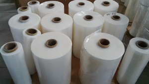 Rollo de película de plástico transparente para mano y máquina, rollo de película protectora PE, película elástica, origen de Vietnam - Product Image 5