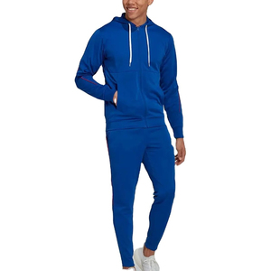 Nouvel Arrivage Ensemble de Survêtement Hiver Homme Uni Respirant Personnalisable avec Logo Confortable pour la Gym et Tenue Décontractée Fournisseur OEM en Gros - Product Image 1