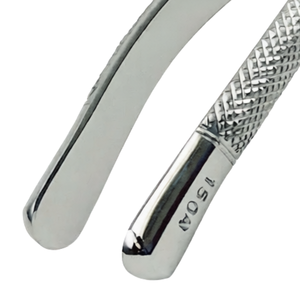 Pinzas de Extracción Dental # Instrumento Quirúrgico Manual de Extracción Dental de Acero Inoxidable 150A para Incisivos Superiores, Caninos y Bicáninos - Product Image 4