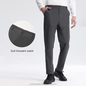 OEM <b>Men's</b> Quick Dry Breathable Casual Loose <b>Trousers</b> Elastic Waist Outdoor <b>Sports</b> Pants Customized Wholesale - Product Image 4