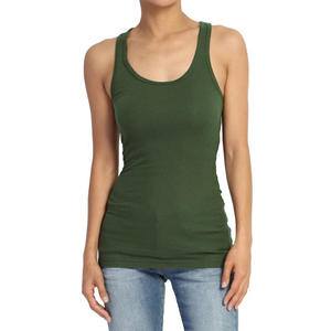 Canotta da Palestra di Alta Qualità per Donne, 100% Cotone Lavorato a Maglia, Asciugatura Rapida, Traspirante, Stile OEM Personalizzabile - Product Image 3