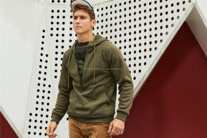 Sweat à capuche Best-seller Sweat à capuche gaufré avec logo personnalisé Sweat à capuche zippé pour homme - Product Image 4