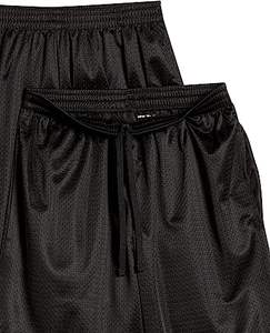 Shorts de sport en mesh pour hommes, séchage rapide, haute qualité, logo personnalisé, couleurs variées, taille mi-haute, cordon de serrage, style urbain - Product Image 2