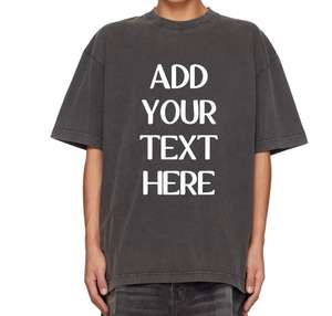 เสื้อยืดแฟชั่นสไตล์วินเทจทรงโอเวอร์ไซส์สำหรับผู้ชาย พิมพ์ลาย ทำจากผ้าฝ้าย 100% เหมาะสำหรับฤดูร้อน เสื้อยืดยูนิเซ็กซ์แบบฟอกสี - Product Image 5