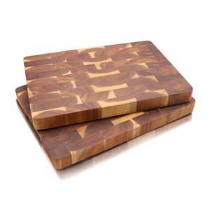 Planche à découper artisanale en acacia, petite et grande taille, écologique, passe au lave-vaisselle, pour la cuisine et la présentation sur comptoir. - Product Image 3
