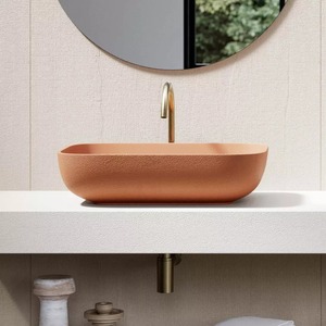 Vasque de luxe tendance avec design ornemental en relief pour maisons de créateurs - Product Image 1