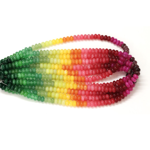 Cuentas de Cuarzo con Tres Tonos de Color: Cuentas Redondas de 7-8mm para Joyería y Manualidades - Product Image 4