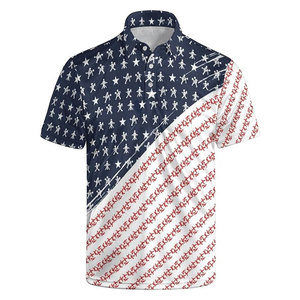 Camisas de polo divertidas para hombre, de manga corta, de secado rápido, que absorben la humedad, para golf, con diseño estampado, ligeras y de alto rendimiento - Product Image 6