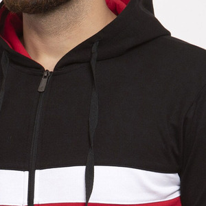 Pull à demi-zip vert foncé pour homme, couleur unie, respirant, coupe régulière, épais, idéal pour l'hiver, PIP-Pakistan 100% - Product Image 4