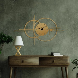 <b>Decorative</b> <b>Wall</b> Art Black Long <b>Clock</b> Ideal For Entryway And Mid <b>Wall</b> Accent Creates Bold And Eye Catching Look From India - Product Image 6