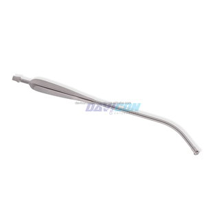 Instrument d'aspiration Fell - Tube coudé de 6,4 mm, poignée Yankauer, longueur de travail de 7'' (18 cm), acier inoxydable, 13'' (33 cm) - Product Image 4