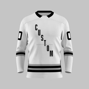 Sudadera con capucha impresa personalizada OEM al por mayor para jóvenes estilo clásico EE. UU. Internacional hockey sobre hielo Spandex/algodón unisex - Product Image 2
