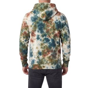 Sweat à capuche décontracté tie-dye en molleton de coton, style pull-over, confortable, à manches longues, pour l'automne et l'hiver, vêtement streetwear - Product Image 2