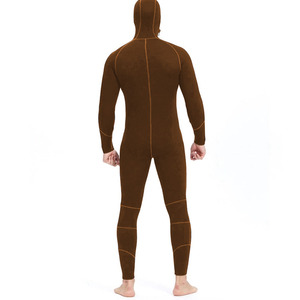 Combinaison de plongée en néoprène tricotée à col rond, 3 mm, manches longues, pour homme et femme - Product Image 3
