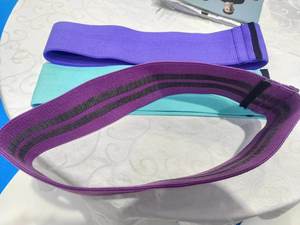 1 pièce Bandes de résistance pour les hanches en polyester et latex, pour l'entraînement des jambes et des fessiers - Product Image 3