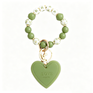 Llavero de Pulsera para Mamá con Impresión UV, Regalo Único para el Día de la Madre, Cuentas de Silicona Ecológicas Personalizadas para Mujer - Product Image 2