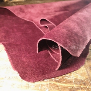 Cuir de vachette pleine fleur suédé cachemire de 1,3 mm d'épaisseur, écologique, pour sacs, meubles, canapés et chaussures – Vente chaude directe usine - Product Image 1