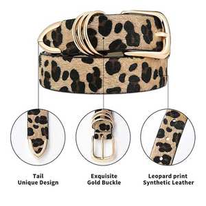 Ceintures en cuir au look professionnel et élégant pour tenues d'affaires, finition artisanale avec détails de bordure soignés - Product Image 4