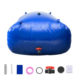 Contenitore Flessibile Pieghevole in PVC 1000D da 1000L (264 Galloni) per Stoccaggio Acqua, Serbatoio Multiuso a Grande Capacità - Product Image 1