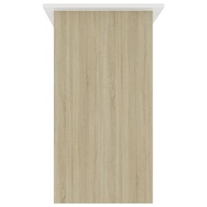 Scrivania per Computer in legno di quercia bianca e Sonoma 31.5 "x 17.7" x 29.1" - Product Image 6