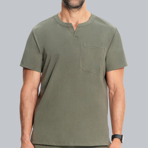 Custom Professional Hospital <b>Scrubs</b> Uniform Pants Top Nurse Medical Spandex Nursing Hospital <b>Scrubs</b> <b>Set</b> For Men - Product Image 4