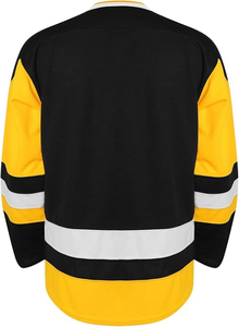Maillot de hockey sur glace en polyester et coton de qualité supérieure, doux et confortable, vêtements de sport d'extérieur, logo personnalisé, maillot de hockey - Product Image 4