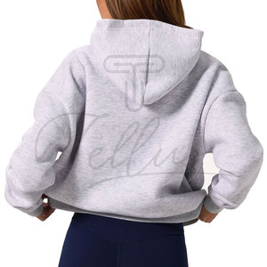 Sudadera con Capucha de Alta Calidad para Mujer, Bordada, Forrada para Invierno, a la Moda, Talla Grande, Holgada, Nueva Llegada - Product Image 4