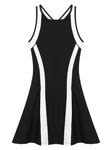 Jupes de tennis imprimées par transfert thermique en gros pour femmes – Uniformes d'équipe personnalisables, respirants et anti-humidité à l'avant - Product Image 2