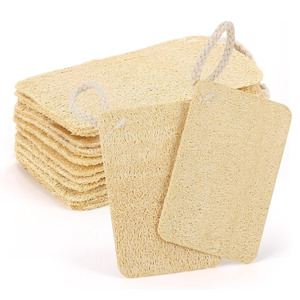 Produits d'entretien ménager, éponge à vaisselle naturelle en luffa, tampons nettoyants réutilisables pour la maison - Product Image 6