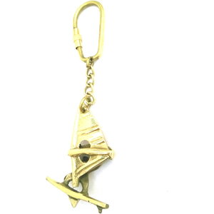 Porte-clés canon vintage en laiton massif, finition or antique, miniature, cadeau nautique et maritime de collection pour homme - Product Image 4
