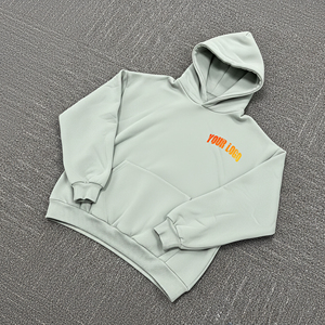 High Quality Men's <b>Hoodies</b> Sweatshirts Unisex Oversized Pullover <b>Hoodies</b> Custom logo <b>Grey</b> Heavyweight Men Custom Cotton Hoodie - Product Image 1