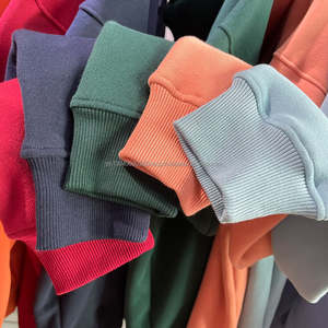 Haute qualité 360gsm coton polyester uni lourd polaire personnalisé Logo imprimé unisexe sweats à capuche hommes sweats à capuche vierges - Product Image 3